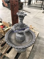 Bird bath-approx 27" tall x21" across