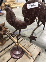 Chicken arrow on stand, 22" tall