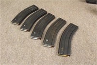 (5) AR-15 40-Round Magazines w/Assorted Ammo