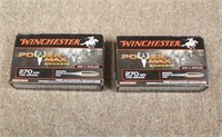 (2) Boxes of  Winchester 270 Win 130 Gr Centerfire