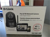 DLINK PAN & TILT NETWORK CAMERA