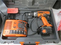 RIDGID CORDLESS DRILL WITH BATTERY AND CHARGER