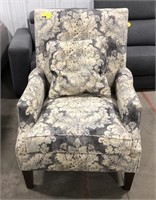 John-Richard upholstered arm chair with matching
