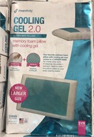 Dreamfinity Cooling Gel 2.0 Queen Bed Pillow,