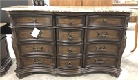 Haverty Furniture Co marble top dresser