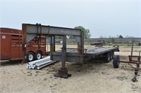 LL- 1978 WW. 28FT DOVE TAIL TRAILER