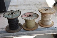 C- 3 ROLLS OF INSULATED WIRE