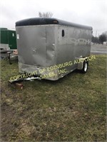 UNITED 12' S/A ENCLOSED TRAILER