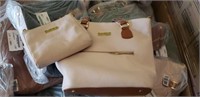 2pc leather purse