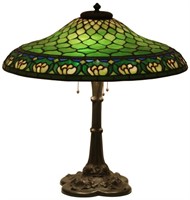 J.A. Whaley Co. 22 Inch Water Lily Table Lamp