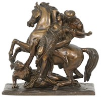 Antoine-Louis Barye Bronze Sculpture