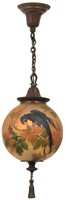 Handel Parrots Globe Pendant Hall Lamp