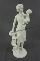 Kaiser Bisque Porcelain Mother & Children Figurine