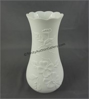 Kaiser Artist Signed Bisque Porcelain 9 1/2" Vase