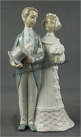 Lladro Wedding Bride and Groom Figurine - Retired