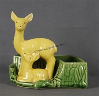 Shawnee Mother Deer and Fawn Planter #669