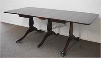 Duncan Phyfe Drop Leaf Dining Table c.1930's