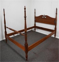 W.F. Whitney Co. 4 Post Full Size Bed c.1930's