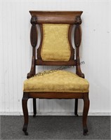 Victorian Walnut Occasional Chair c.1900