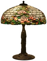 Duffner & Kimberly 20 Inch Water Lily Table Lamp
