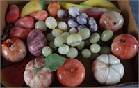 Vintage Italian Marble Decorative Fruit