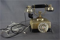 French Victorian Princess Style Rotary Dial Phone