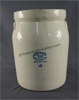 Love Field Potteries #3 Crock Butter Churn 1930's