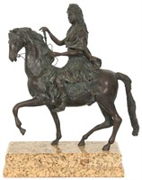 Bronze Sculpture of Louis XIV on Horseback