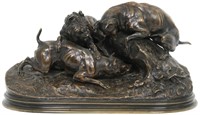 P.J. Mene (French, 1810-1879), Bronze Sculpture