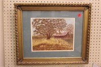 Signed and Numbered Farm Print by Nedra