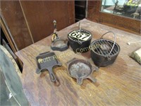 Vintage Griswald Cast Iron Ash Trays - 4