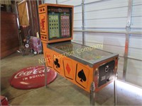 Vintage Twin Joker Pinball Machine