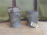 Vintage Metal Well Bucket - 3