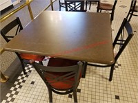 Small Square Commercial/Restaurant Table