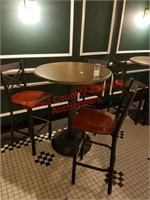 Round Commercial/Restaurant Pub Table/stools