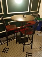 Round Commercial/Restaurant Pub Table/stools