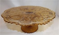 Imperial Glass Cake Plate