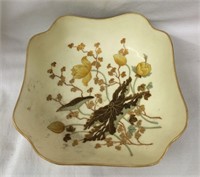 Hand Decorated Porcelain Bowl, Beehive Mark