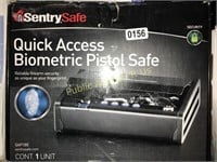 SENTRY SAFE $199 RETAIL QUICK ACCESS PISTOL SAFE