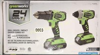 GREENWORKS DRILL DRIVER