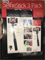 SELFIE STICK 3 PACK