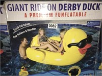 GIANT RIDE ON DERBY DUCK