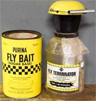Purina Fly Bait Can & Farnam Fly Terminator
