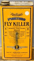 Rawleigh's Pyrethro Fly Killer Advertising Tin