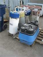 Pallet of vacuums