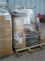 Pallet of gardening tools