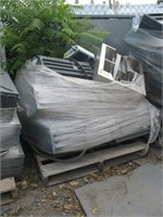 Pallet of janitorial equipment