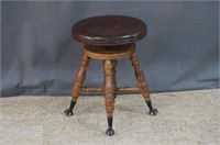 Antique Charles Parker Piano Stool ca.1900