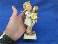 goebel w. germany girl & doll figurine 311