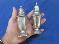pair of solid sterling gorham shakers 2.49 tr.oz